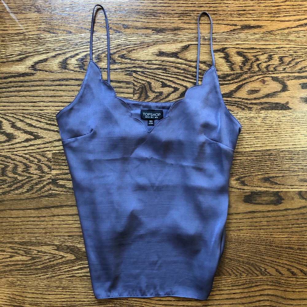 Topshop Scallop Camisole